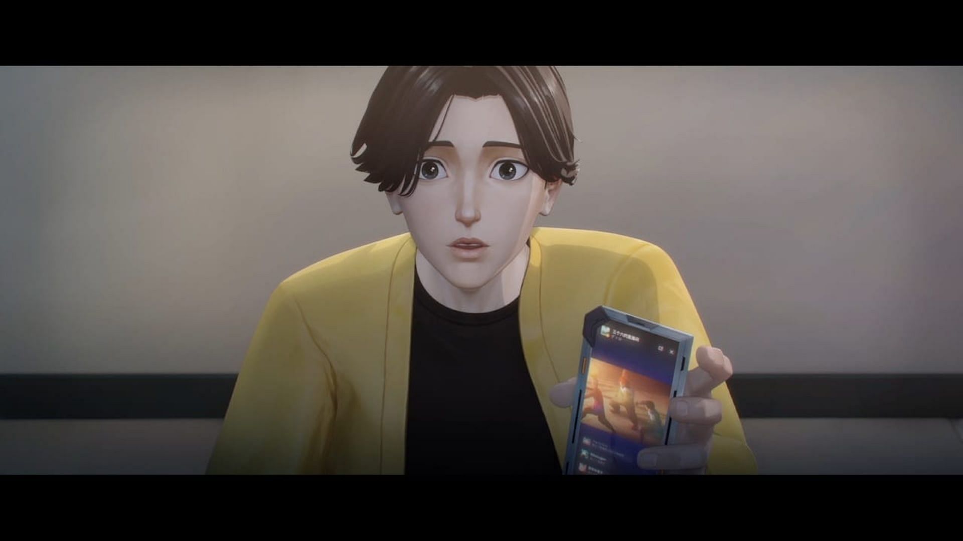 Shang Chao tells Yang Cheng about his viral video (Image via Pb Animation/LAN Studio/Paper Plane Animation)